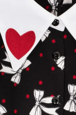 Hell Bunny Bobbie Mini Dress Black Discount