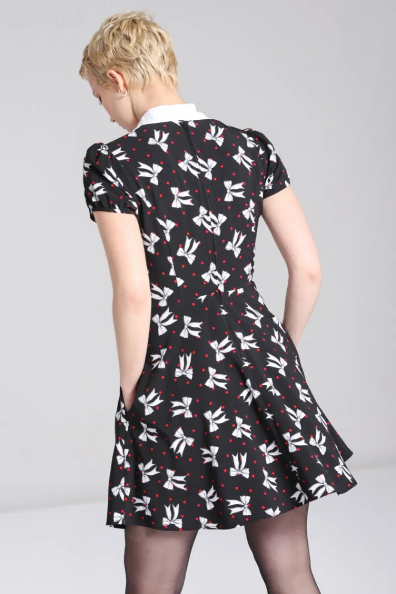 Hell Bunny Bobbie Mini Dress Black Discount