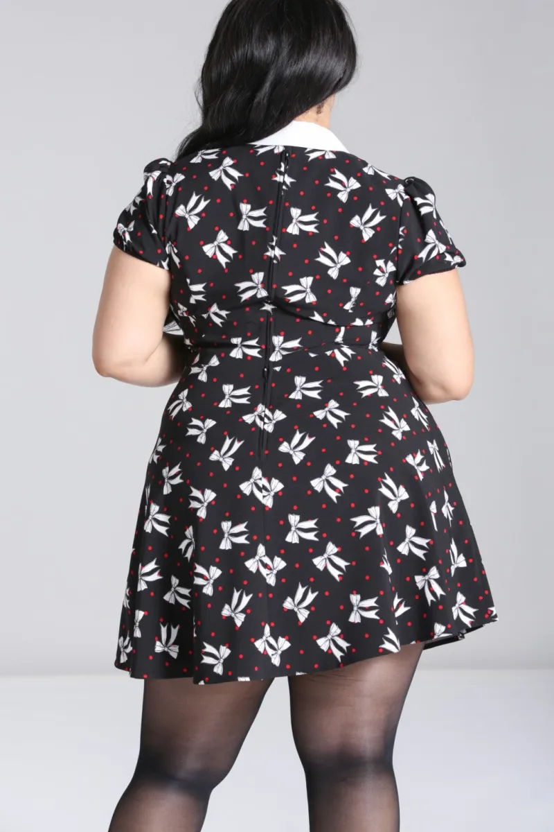 Hell Bunny Bobbie Mini Dress Black Discount