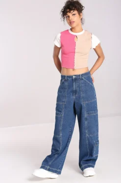 Hell Bunny Boston Top MultiColour Sale