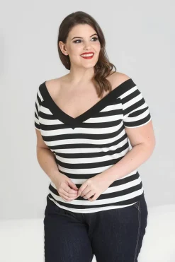 Hell Bunny Caitlin Top Discount