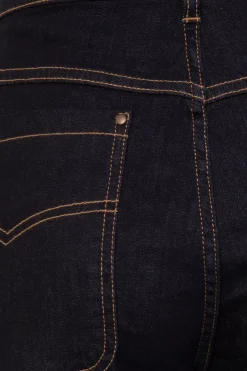 Hell Bunny Carpenter Denim Jeans Navy