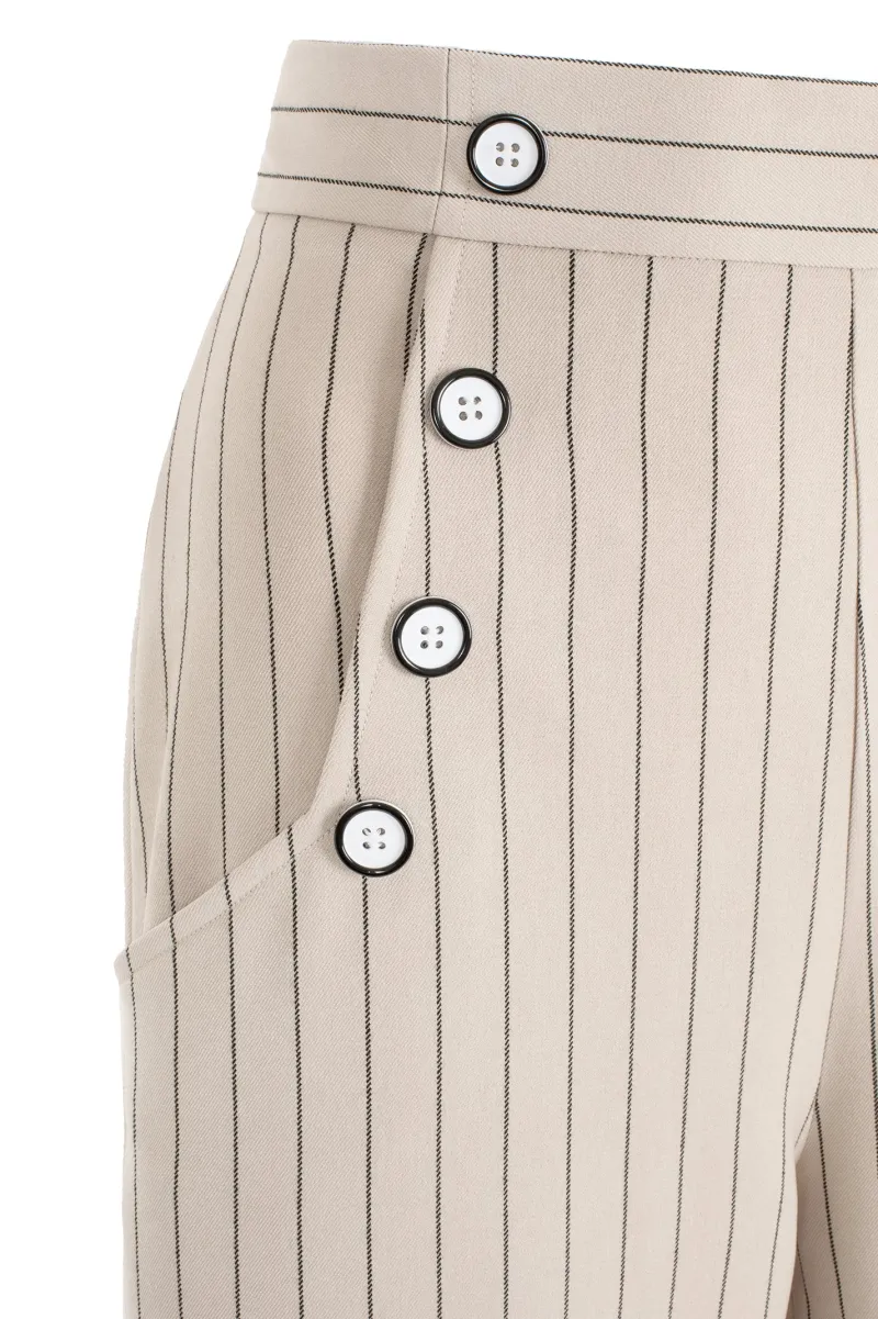 Hell Bunny Caspian Swing Trousers Outlet