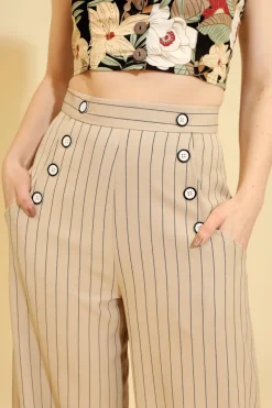 Hell Bunny Caspian Swing Trousers Outlet