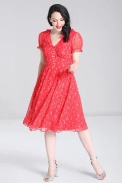 Hell Bunny Cassiopeia Dress Red Best