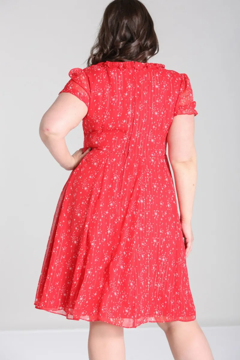 Hell Bunny Cassiopeia Dress Red Best