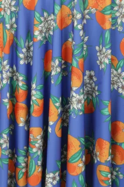 Hell Bunny Castellana Dress Blue New