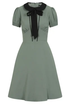 Hell Bunny Catherine Mid Dress Green Online