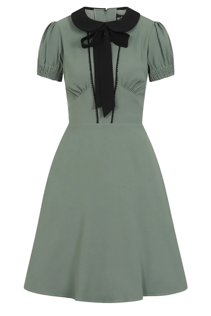 Hell Bunny Catherine Mid Dress Green Online
