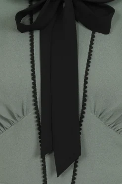 Hell Bunny Catherine Mid Dress Green Online