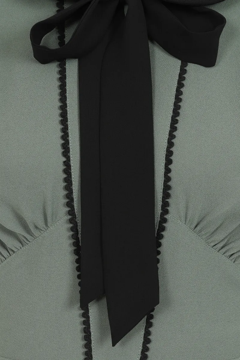 Hell Bunny Catherine Mid Dress Green Online