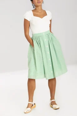 Hell Bunny Celia 50's Skirt Mint Outlet