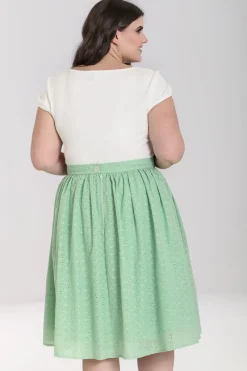 Hell Bunny Celia 50's Skirt Mint Outlet