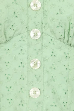 Hell Bunny Celia Top Mint Discount