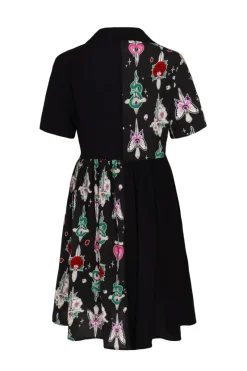 Hell Bunny Cersei Knee Dress Black