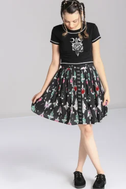 Hell Bunny Cersei Skirt Black Discount