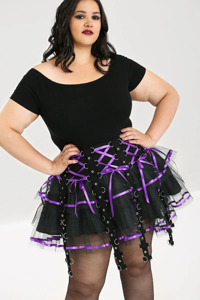 Hell Bunny Chai Mini Skirt Clearance