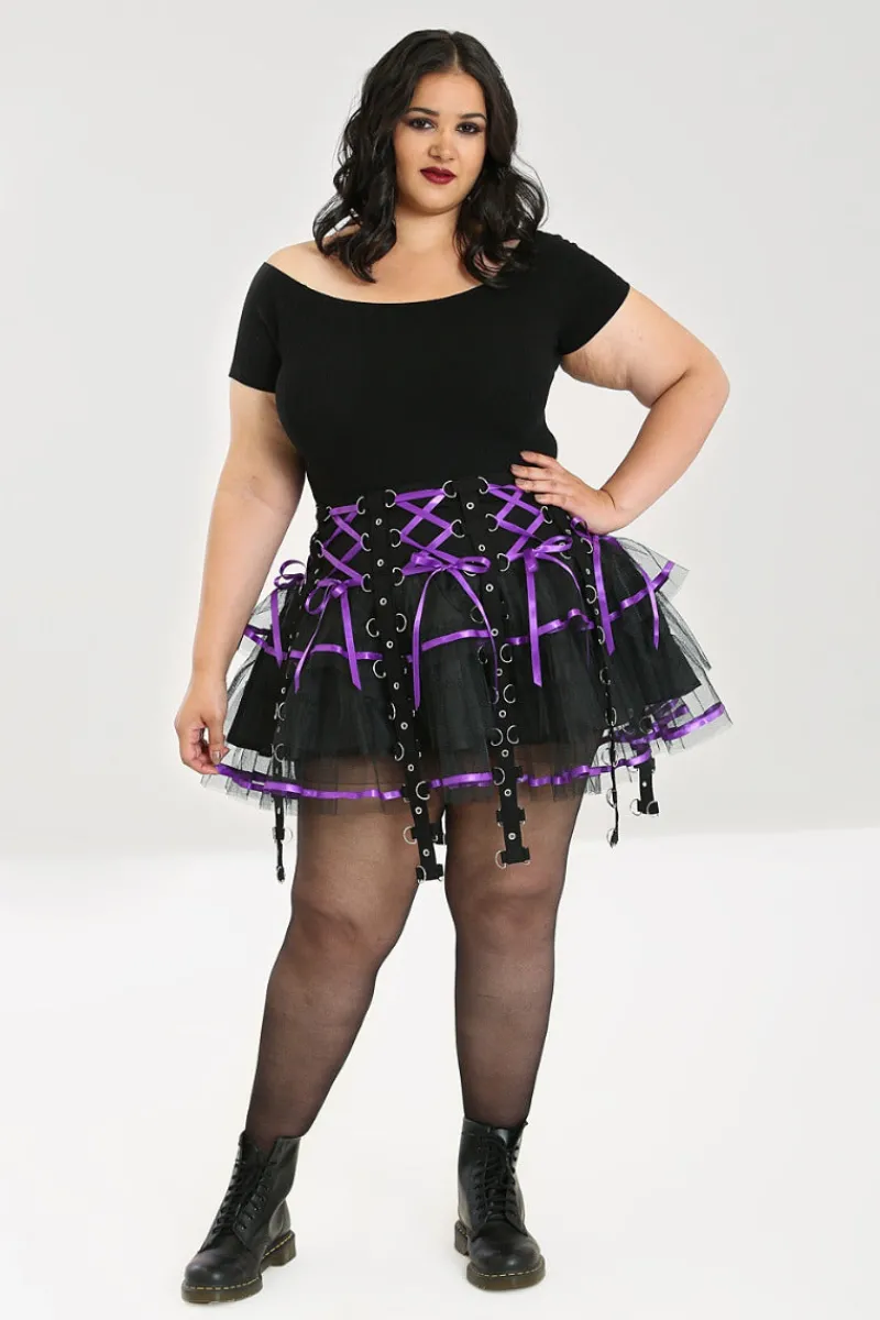 Hell Bunny Chai Mini Skirt Clearance