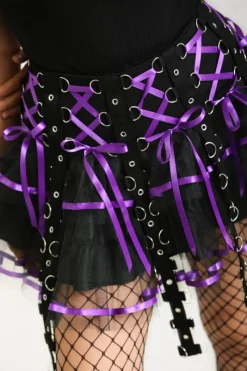 Hell Bunny Chai Mini Skirt Clearance