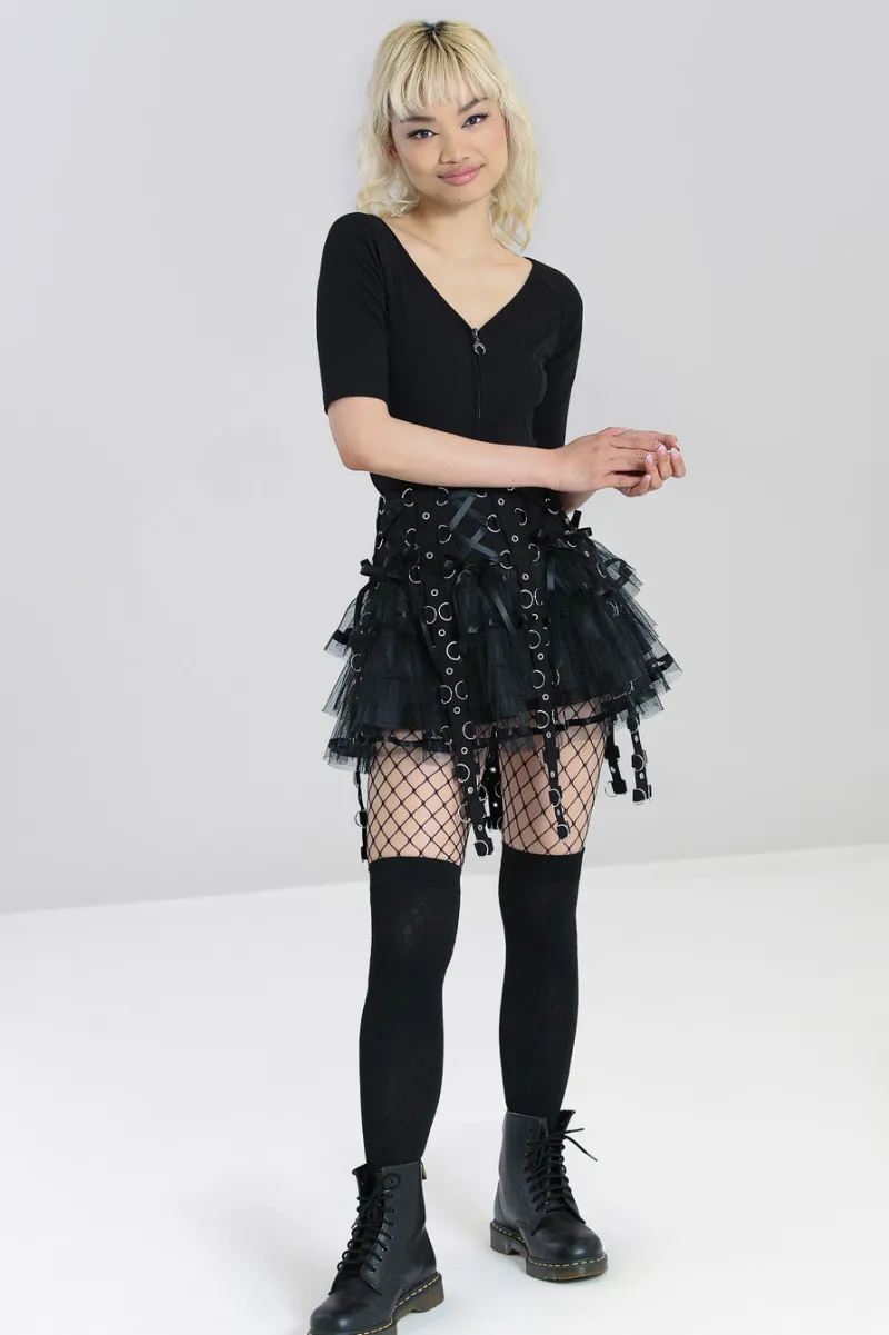 Hell Bunny Chai Mini Skirt Clearance