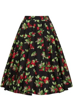 Hell Bunny Cherie 50's Skirt Black Sale