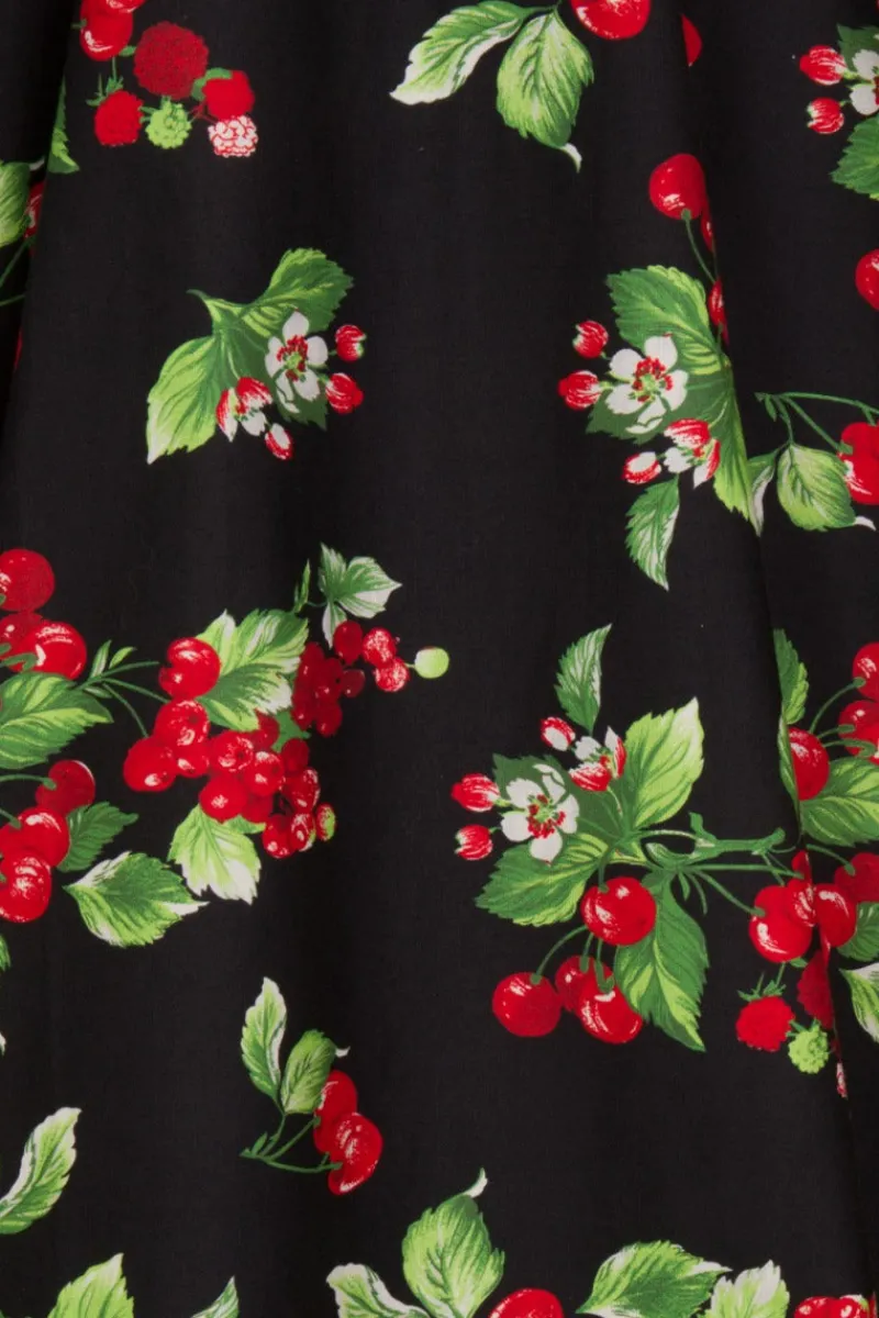 Hell Bunny Cherie 50's Skirt Black Sale