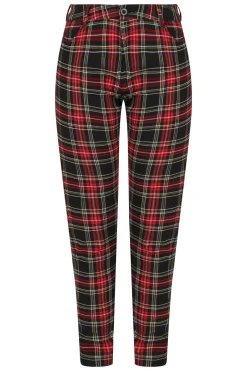 Hell Bunny Clash Skinny Trousers Discount