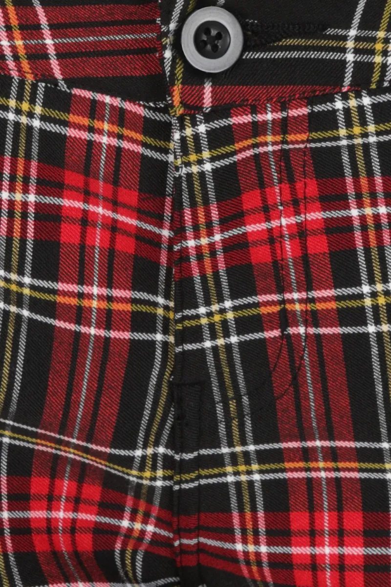 Hell Bunny Clash Skinny Trousers Discount