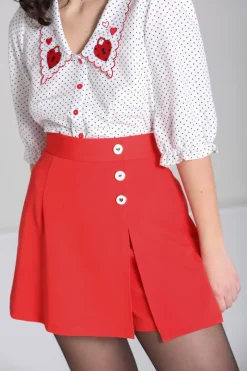 Hell Bunny Cooper Skorts Hot