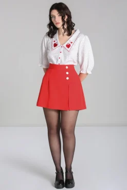 Hell Bunny Cooper Skorts Hot