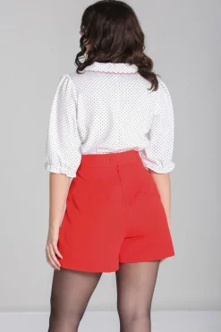 Hell Bunny Cooper Skorts Hot