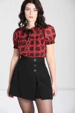 Hell Bunny Cooper Skorts Hot