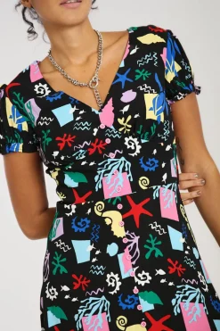 Hell Bunny Cora Maxi Dress Black