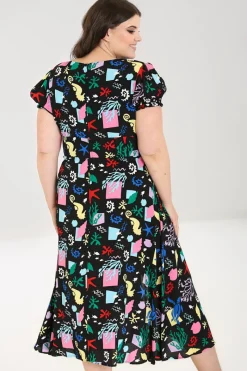 Hell Bunny Cora Maxi Dress Black