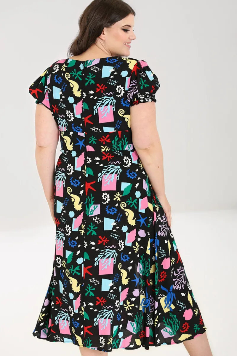 Hell Bunny Cora Maxi Dress Black