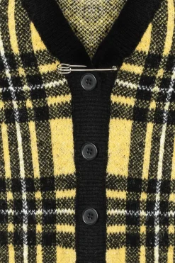 Hell Bunny Corey Cardigan Yellow Clearance