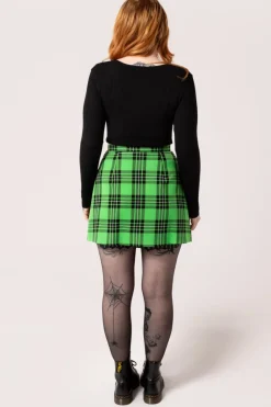Hell Bunny Corey Skirt Green Online