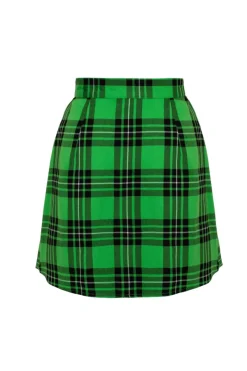 Hell Bunny Corey Skirt Green Online