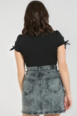 Hell Bunny Cristina Top Black Outlet