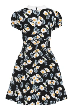 Hell Bunny Daisy Mini Dress Black Outlet