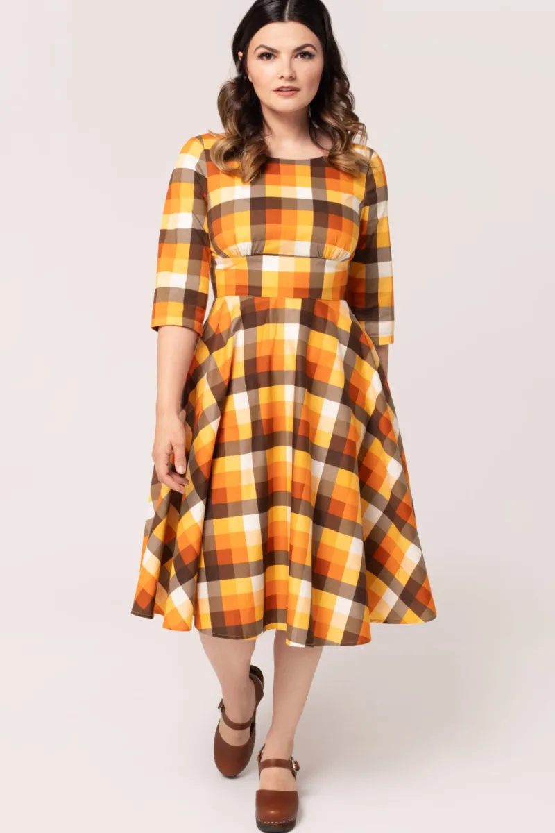 Hell Bunny Darlene Dress Multi Outlet