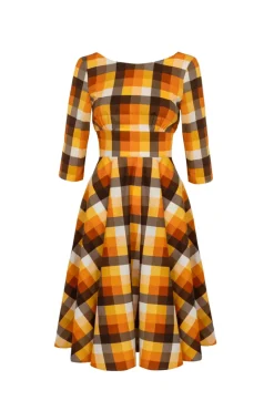 Hell Bunny Darlene Dress Multi Outlet