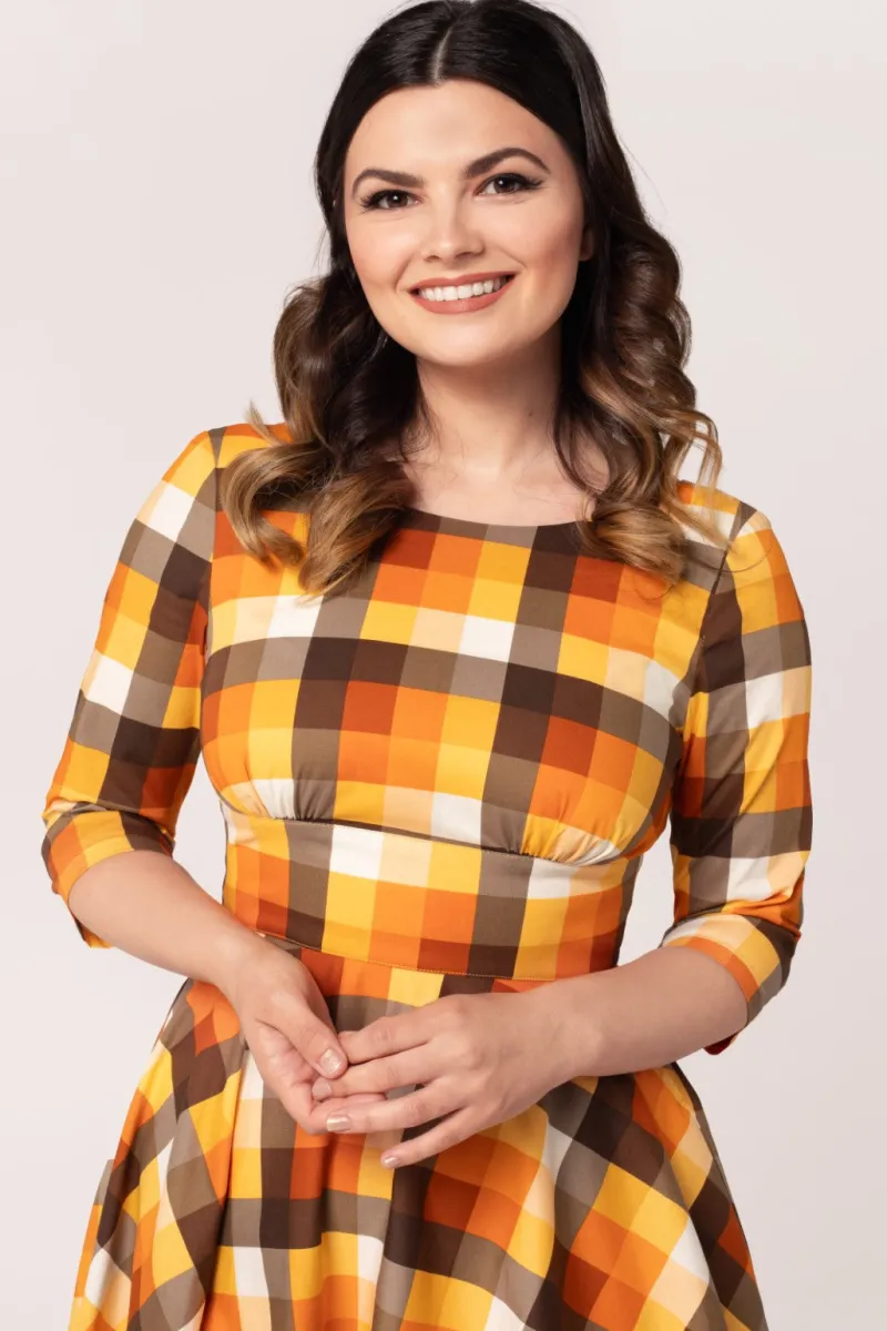 Hell Bunny Darlene Dress Multi Outlet