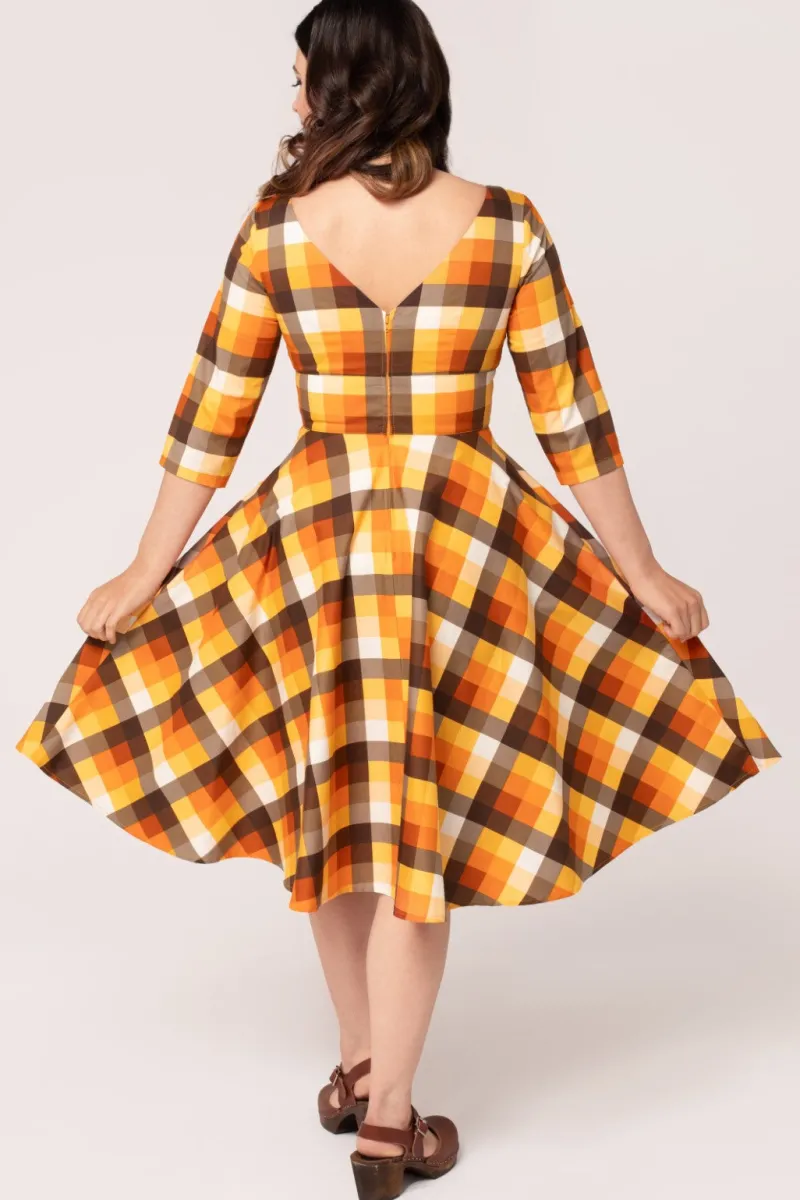 Hell Bunny Darlene Dress Multi Outlet