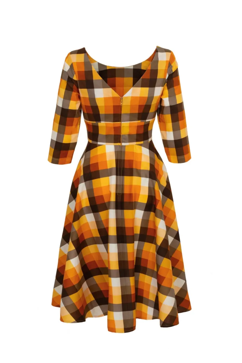 Hell Bunny Darlene Dress Multi Outlet