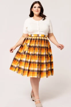 Hell Bunny Darlene Skirt Multi Discount