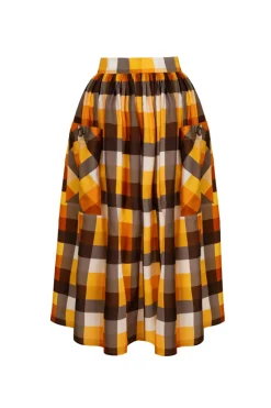 Hell Bunny Darlene Skirt Multi Discount