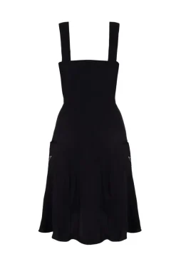 Hell Bunny Destroya Knee Dress Black Online