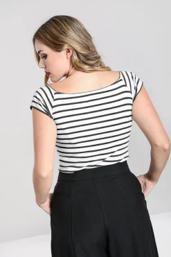 Hell Bunny Dolly Top - New Black Outlet