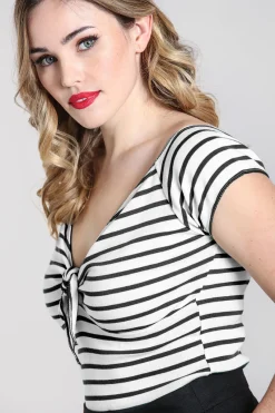 Hell Bunny Dolly Top - New Black Outlet